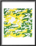 Camouflage, c.1987 (green, yellow, white) Posters por Andy Warhol