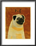 Pug Prints by John Golden