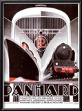 Panhard Lines Poster by Alexis Kow