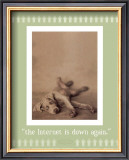 Internet is Down Again Print by Rachael Hale