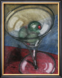 Martini Olive Prints by Todd Walk