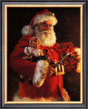Old Saint Nick Poster by Tom Browning