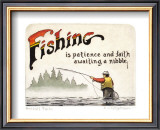 Fishing, Angler's Faith Posters by Geof Markovich