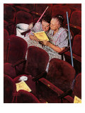 "Charwomen", April 6,1946 Giclee Print by Norman Rockwell