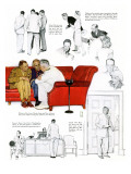 "So You Want to See the President" C, November 13,1943 Giclee Print by Norman Rockwell