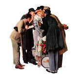 "Hollywood Starlet", March 7,1936 Giclee Print by Norman Rockwell