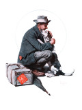 "Man and Dog" or "Pals", September 27,1924 Giclee Print by Norman Rockwell