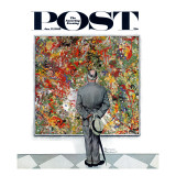 "Art Connoisseur" Saturday Evening Post Cover, January 13,1962 Giclee Print by Norman Rockwell