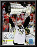 Bill Guerin Game 7 - 2008-09 NHL Stanley Cup Finals With Trophy Prints