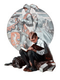 "Age of Romance", November 10,1923 Giclee Print by Norman Rockwell