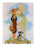 "Springtime, 1933", April 8,1933 Giclee Print by Norman Rockwell