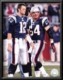 Tom Brady  and Tedy Bruschi Prints