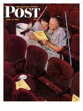 "Charwomen" Saturday Evening Post Cover, April 6,1946 Giclee Print by Norman Rockwell