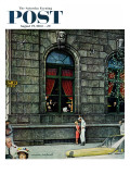 "University Club" Saturday Evening Post Cover, August 27,1960 Giclee Print by Norman Rockwell