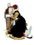 "Summer stock", August 5,1939 Giclee Print by Norman Rockwell