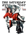 "Candy" Saturday Evening Post Cover, June 27,1925 Giclee Print by Norman Rockwell