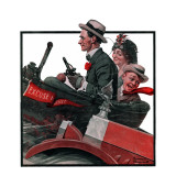 "Excuse My Dust", July 31,1920 reproduction procédé giclée par Norman Rockwell