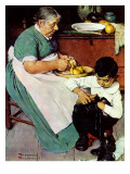 "Down-East  Ambrosia", March 19,1938 Giclee Print by Norman Rockwell