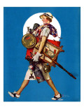 "At the Auction" or "Found Treasure", July 31,1937 Giclee Print by Norman Rockwell