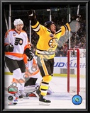 Marco Sturm Game Winning Goal Vertical 2010 NHL Winter Classic Prints