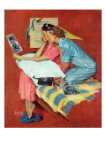 "Movie Star", February 19,1938 Giclee Print by Norman Rockwell