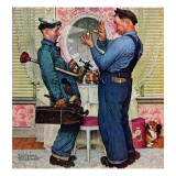 "Plumbers", June 2,1951 reproduction procédé giclée par Norman Rockwell