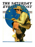 "Contentment" Saturday Evening Post Cover, August 28,1926 Giclee Print by Norman Rockwell