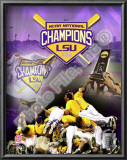 Louisiana State University Tigers 2009 NCAA Baseball Champions Posters