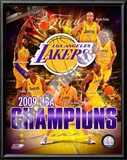 2008-09 Los Angeles Lakers NBA Finals Champions Print