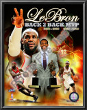 Lebron James Back 2 Back MVP Posters