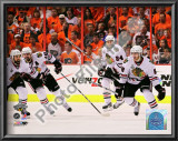 Patrick Kane, Patrick Sharp, & Nick Boynton 2010 Stanley Cup Print