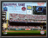 Target Field 2010 Inaugural Game 1st Pitch Art