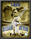 Derek Jeter 2008 Most Career Hits at Yankee Stadium Posters