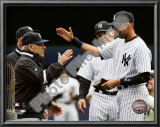 Yogi Berra, Derek Jeter, & Joe Girardi 2010 Yankees World Series Ring Ceremony Prints