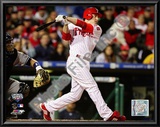 Chase Utley 2009 MLB World Series 3 Run Home Run Posters