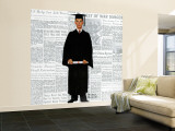 "Graduate" Saturday Evening Post Cover, June 6,1959 Wall Mural – Large by Norman Rockwell