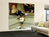 "Art Critic" Saturday Evening Post Cover, April 16,1955 Wall Mural – Large by Norman Rockwell