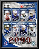 2009 Indianapolis Colts AFC Champions Team Prints