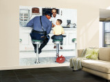"Runaway" Saturday Evening Post Cover, September 20,1958 Wall Mural – Large by Norman Rockwell