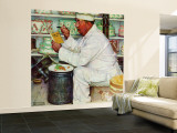 "How to Diet" Saturday Evening Post Cover, January 3,1953 Wall Mural – Large by Norman Rockwell