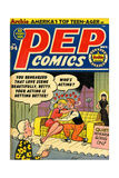 Archie Comics Retro: Pep Comic Book Cover 94 (Aged) Posters by Bill Vigoda