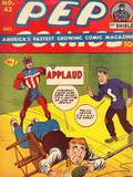 Archie Comics Retro: Pep Comic Book Cover 43 (Aged) Poster von Bob Montana