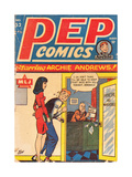 Archie Comics Retro: Pep Comic Book Cover #52 (Aged) Plakaty autor Bill Vigoda Archie Comics Retro: Pep Comic Book Cover #52 (Aged) Plakaty autor Bill Vigoda