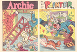 Archie Comics Retro: Archie Comic Spread Archie The Painter (Aged) Posters