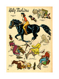 Archie Comics Retro: Katy Keene Cowgirl Fashions (Aged) Poster par Bill Woggon