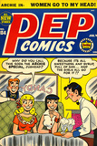 Archie Comics Retro: Pep Comic Book Cover 104 (Aged) Affiche