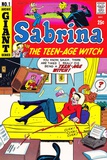 Archie Comics Retro: Sabrina the Teen-age Witch Comic Book Cover #1 (Aged) Plakaty autor Dan DeCarlo Archie Comics Retro: Sabrina the Teen-age Witch Comic Book Cover #1 (Aged) Plakaty autor Dan DeCarlo