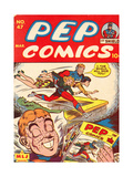 Archie Comics Retro: Pep Comic Book Cover #47 (Aged) Plakat Archie Comics Retro: Pep Comic Book Cover #47 (Aged) Plakat