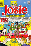 Archie Comics Retro: Josie and The Pussycats Comic Book Cover #46 (Aged) Plakaty autor Dan DeCarlo