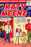 Archie Comics Retro: Katy Keene Comic Book Cover #22 (Aged) Plakater af Bill Woggon Archie Comics Retro: Katy Keene Comic Book Cover #22 (Aged) Plakater af Bill Woggon